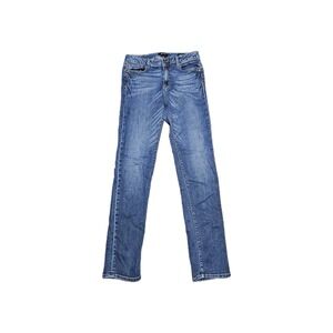 Miss Me Jeans‎ Womens 29x31 Blue Skinny Medium Dark Wash Pockets Stretch Denim